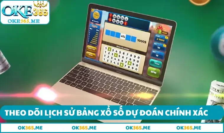 Theo dõi bảng lịch xử để đặt cược chính xác nhất
